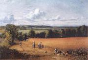 John Constable The wheatfield oil on canvas